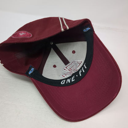 Boston College Eagles NCAA Top of the World Cap Hat Red 7 1/8 One-Fit Piping BC