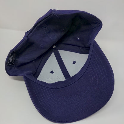 Cripple Creek Enterprises Strapback Hat Purple OSFM Outdoor Cap