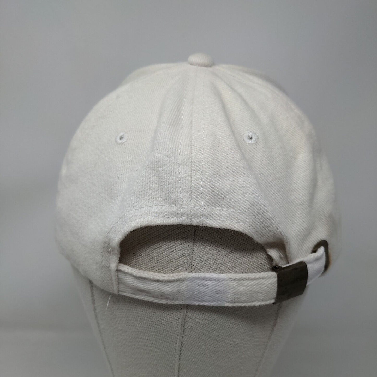 Aruba One Happy Island Slideback Hat Cream Adjustable Embroidered Logo