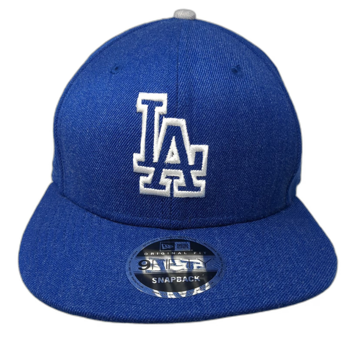 New Era Snapback Blue One Size LA Dodgers 9FIFTY Hat Gray Undervisor MLB Logo