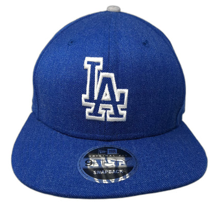 New Era Snapback Blue One Size LA Dodgers 9FIFTY Hat Gray Undervisor MLB Logo