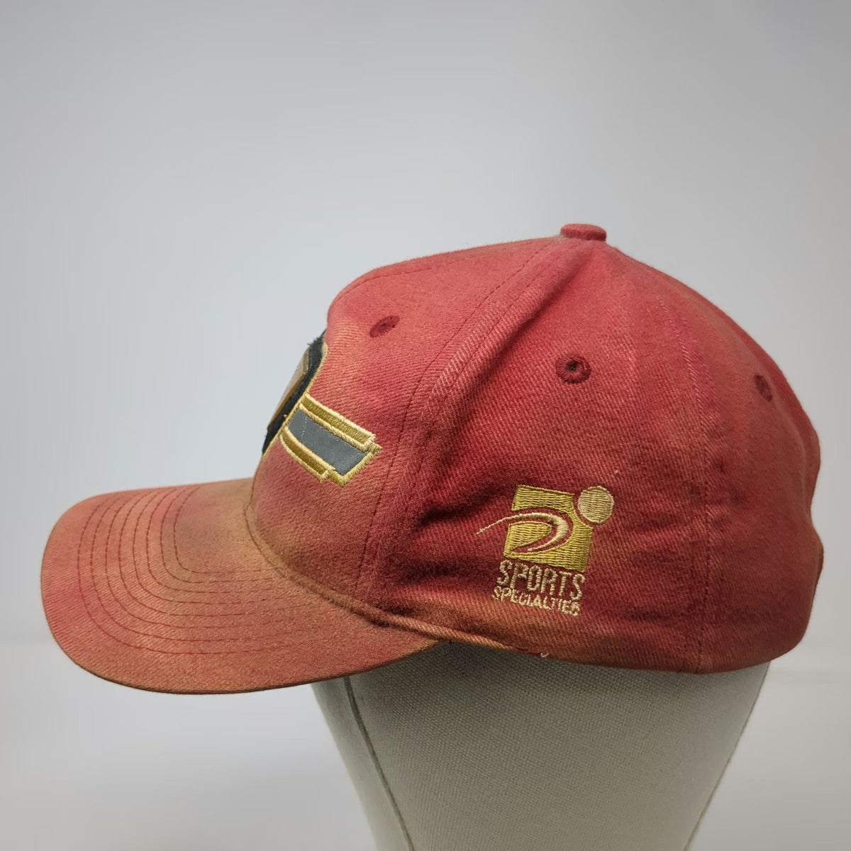 San Francisco 49ers NFL Sports Specialties Red Cap Pro Line Patch Logo Vintage