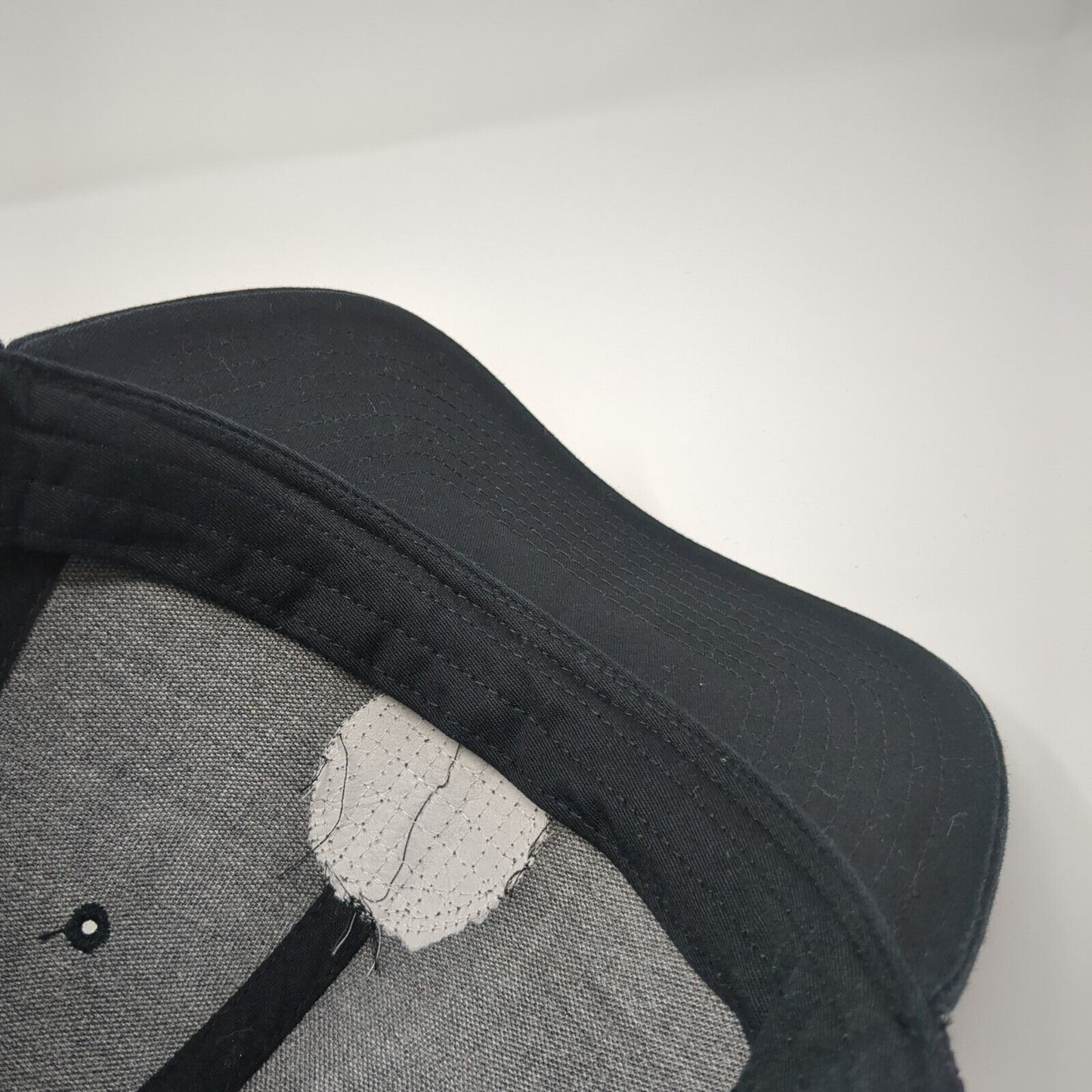 D.E.A. Centurion Snapback Trucker Hat Black OS Adjustable Mesh Back Richardson