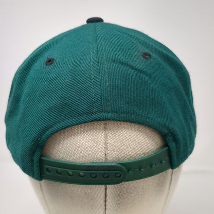 Big Boy Headgear Snapback Green One Size Hat Oops Peeing Boy Two Tone Graphic
