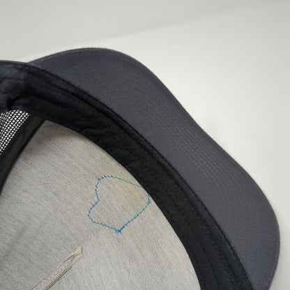 Drake Cooper Snapback Mesh Back Trucker Hat Gray One Size Mesh Back