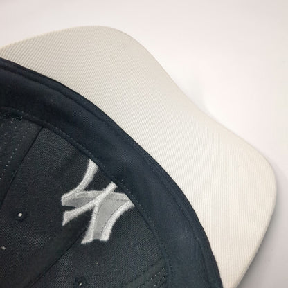 '47 Brand New York Yankees MLB Baseball Cap Black One Size Gray Strapback Hat