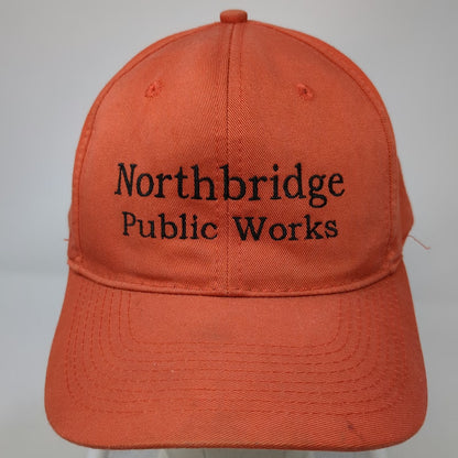 Otto Snapback Orange One Size Northbridge Public Works Hat Polyester Blend