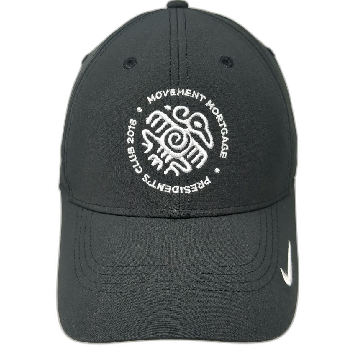 Nike Baseball Cap Black One Size Movement Mortgage President's Club Dri-Fit Hat