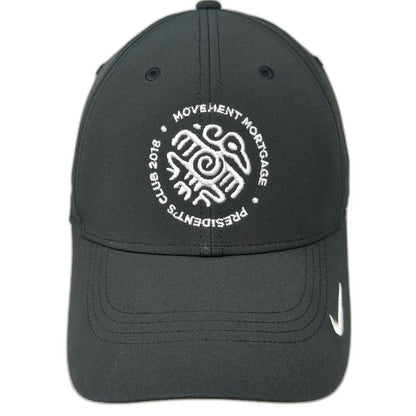 Nike Baseball Cap Black One Size Movement Mortgage President's Club Dri-Fit Hat