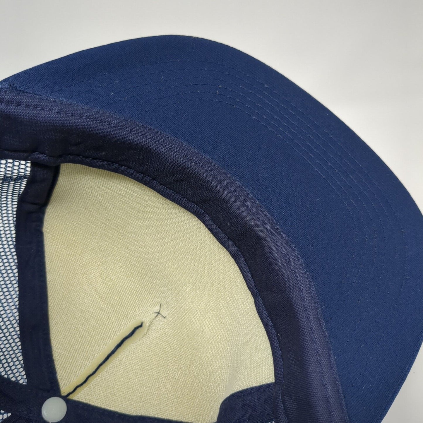 Chevrolet Police Package Snapback Rope Trucker Hat Blue OSFA Mesh Back