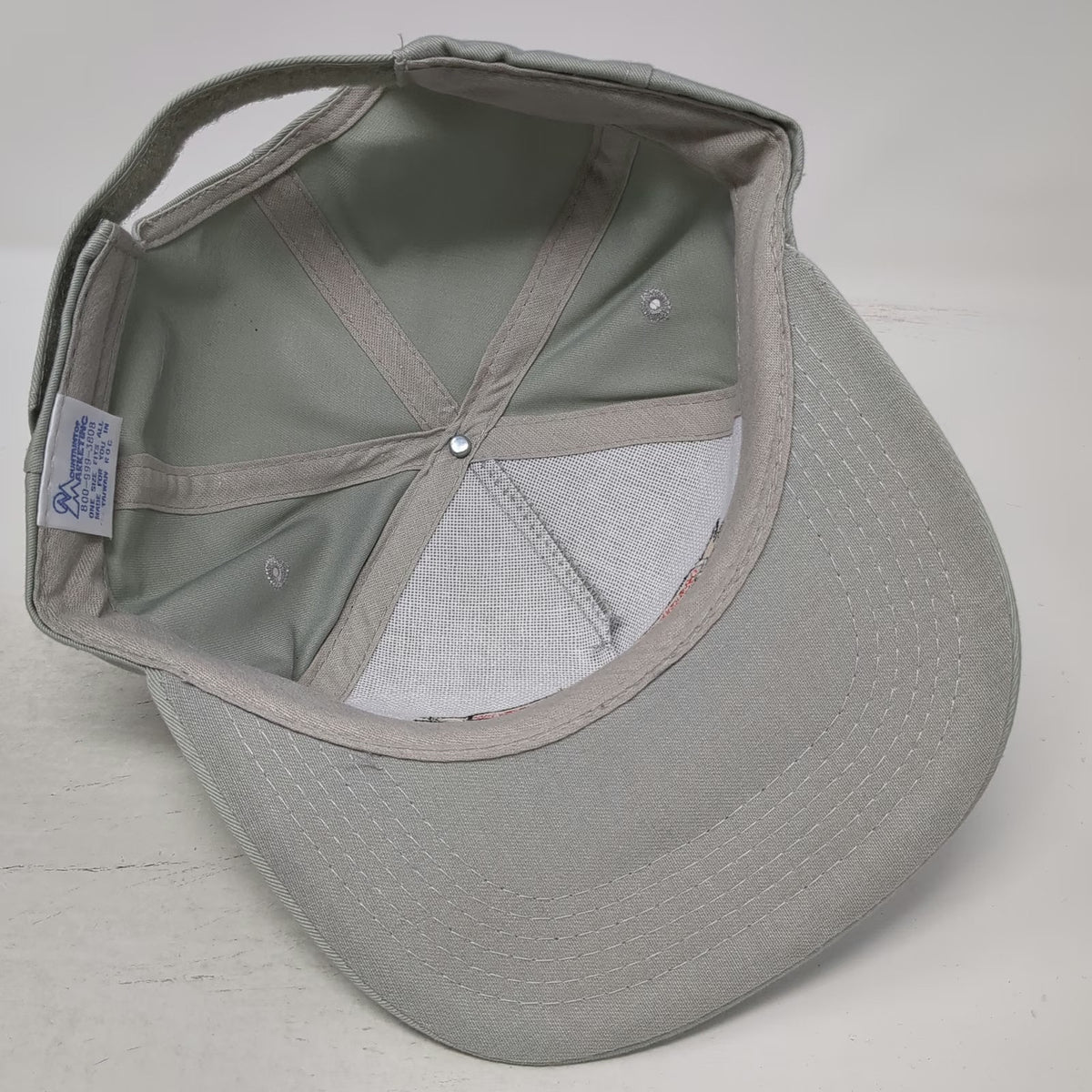 Mountaintop Marketing Trucker Gray One Size Hat Strapback Onion Logo Agriculture
