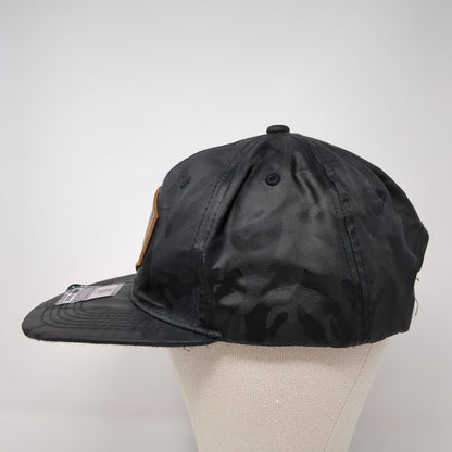 California Republic Snapback Hat Multicolor Camo One Size Adjustable Embroidered