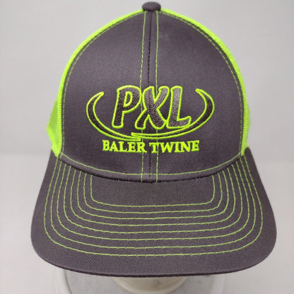 PXL Baler Twine Strapback Hat Multicolor OSFM Adjustable Mesh Back Outdoor Cap