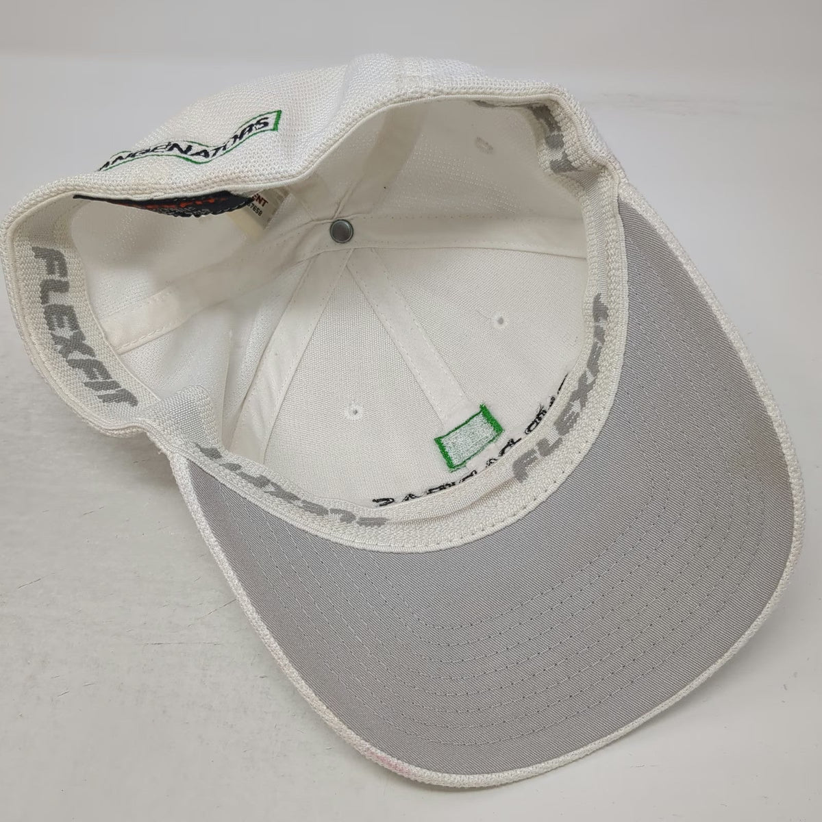 Flexfit Baseball Cap White One Size BNP Paribas Changenators Structured Hat