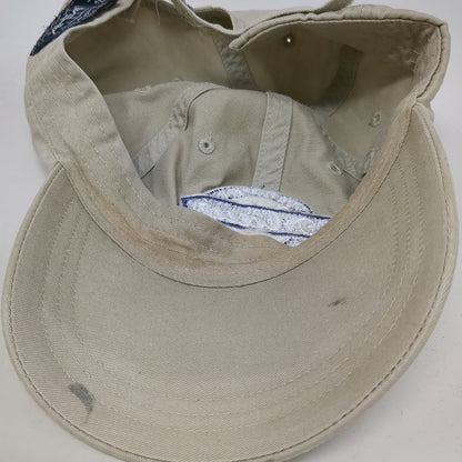 Ahead Baseball Cap Beige One Size Lahaina Maui Divers Scuba Flag Hawaii Hat