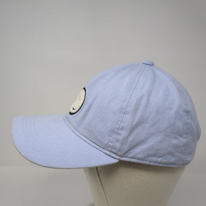Smiley Face Slideback Hat Blue One Size Adjustable David And Young