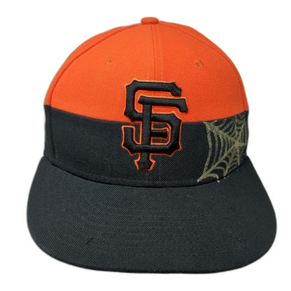 Nike MLB San Francisco Giants Snapback Hat Orange Black OS Web Baseball Cap