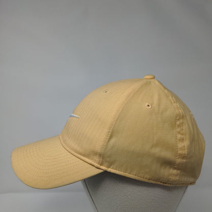 Nike Swoosh Slideback Hat Tan OSFM Embroidered Legacy 91 Dri-Fit