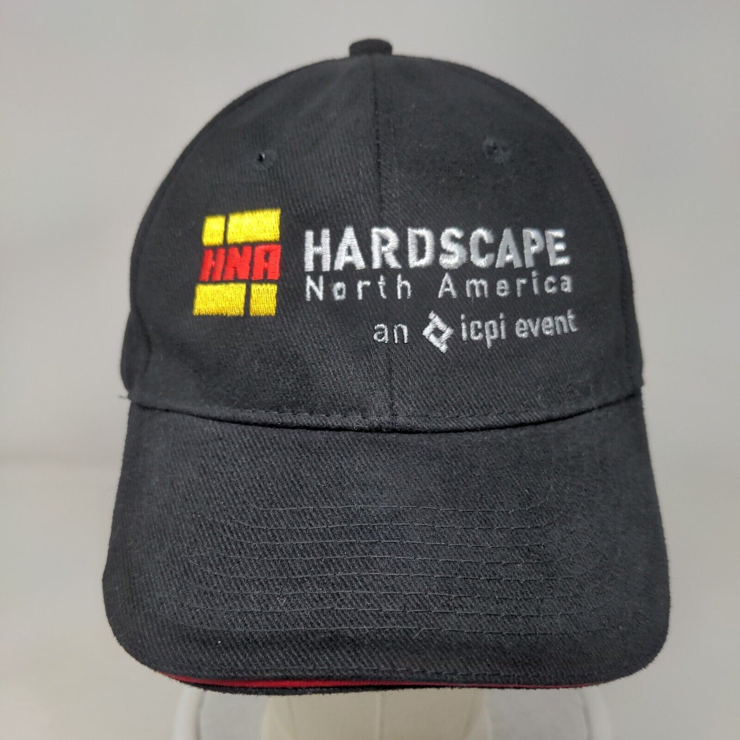 HNA Hardscape North America Slideback Hat Black One Size Embroidered Nissun Cap