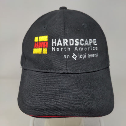 HNA Hardscape North America Slideback Hat Black One Size Embroidered Nissun Cap