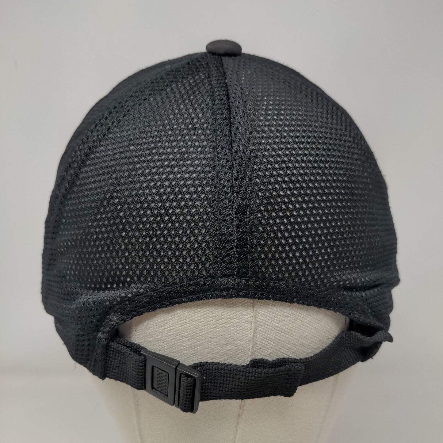 Hind Slideback Mesh Back Trucker Hat Black One Size Adjustable 6 Panel Running
