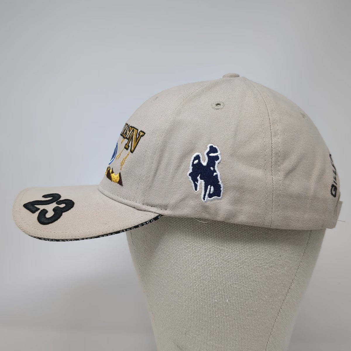 Marr Baseball Cap Beige One Size Ford Thunder Basin Gillette Wyoming 23 Hat