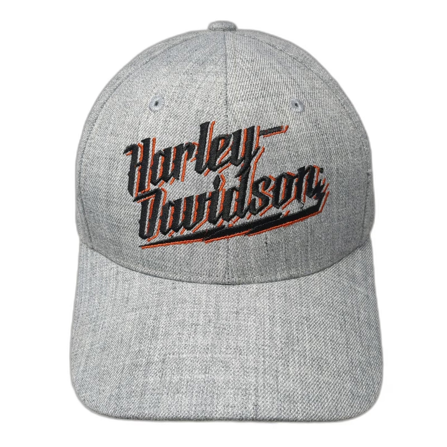 Harley-Davidson Snapback Hat Gray One Size Schaeffer's Orwigsburg PA Embroidered