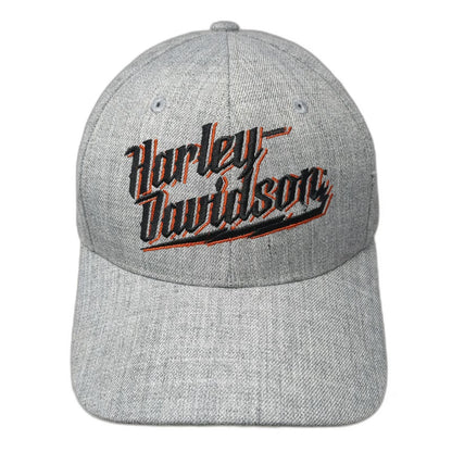 Harley-Davidson Snapback Hat Gray One Size Schaeffer's Orwigsburg PA Embroidered