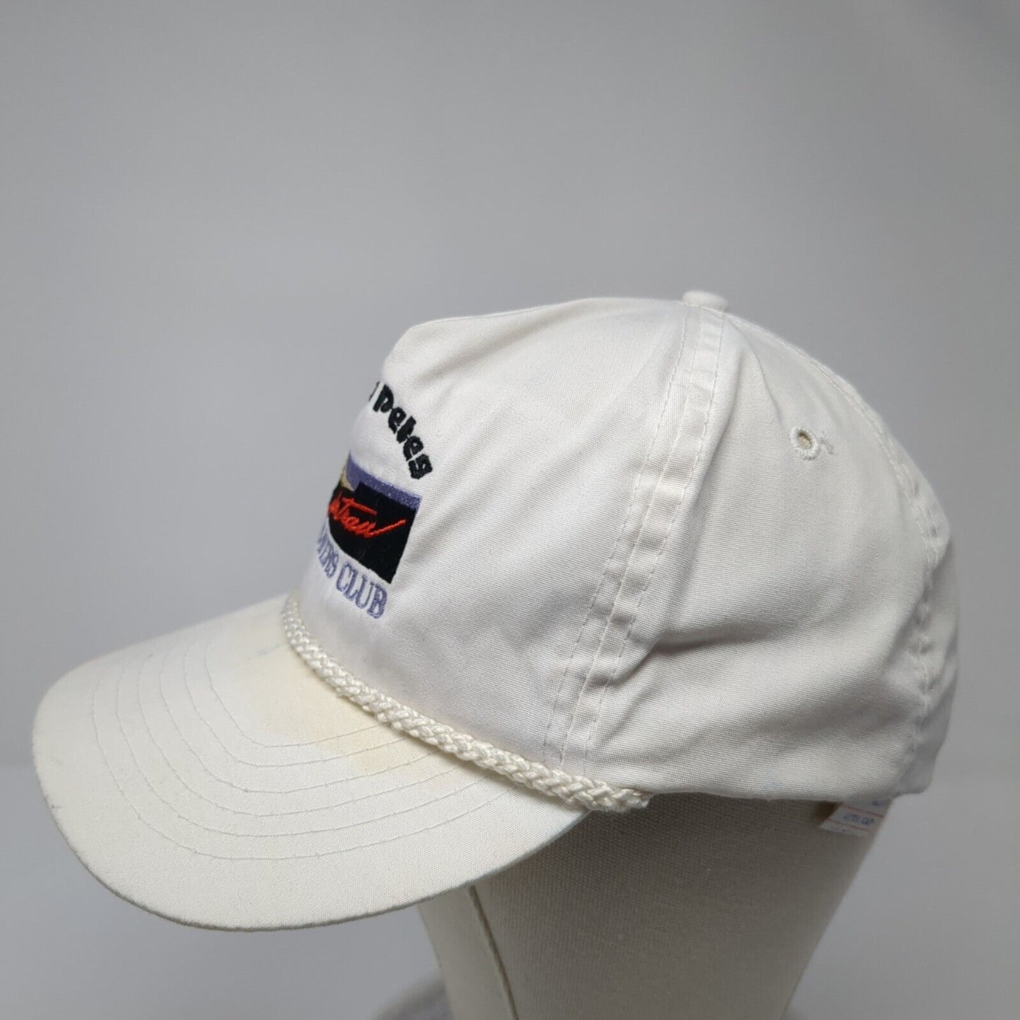 Cactus Petes Players Club Plateau Slideback Rope Hat White One Size Otto