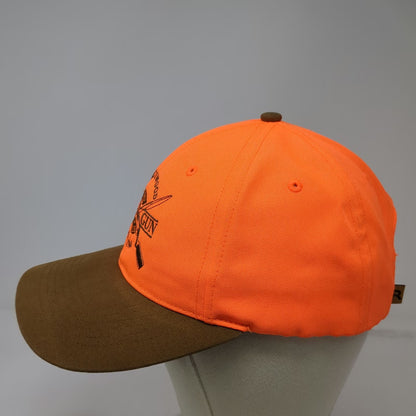 Richardson Baseball Cap Orange Brown OSFM Wealthwood Rod Gun Club Fishing Hat