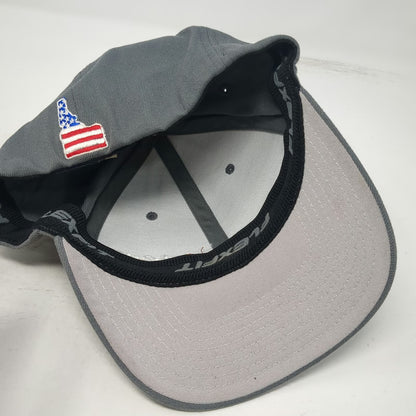Flexfit Baseball Cap Gray XL Loenbro Leading the Change Idaho State Flag Hat