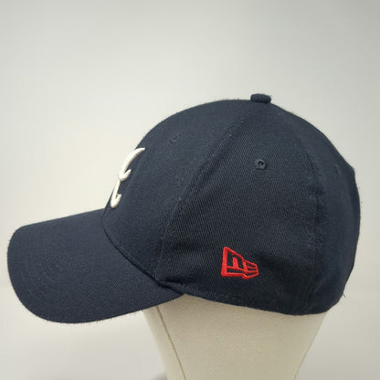New Era Atlanta Braves MLB Baseball Cap Blue L 39THIRTY Stretch Fit Curved Hat
