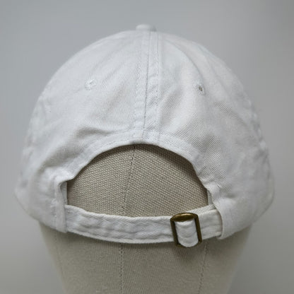 Costco Wholesale Logo Baseball Cap White One Size Slideback Embroidered Hat