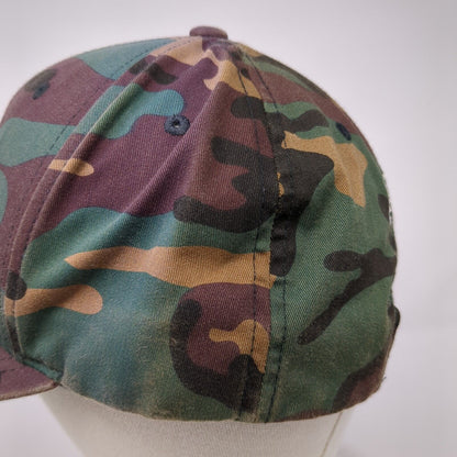 Fremont Snapback Hat Camouflage One Size Adjustable Embroidered Classics Yupoong