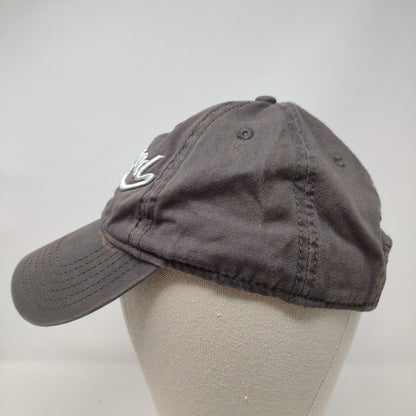 Dog Is Good Strapback Hat Gray OSFA Solid Embroidered Inspired By Dog