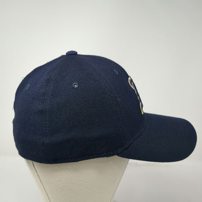 Michigan Wolverines NCAA Top of the World Blue OSFM Cap Stretch Fit Logo M Hat