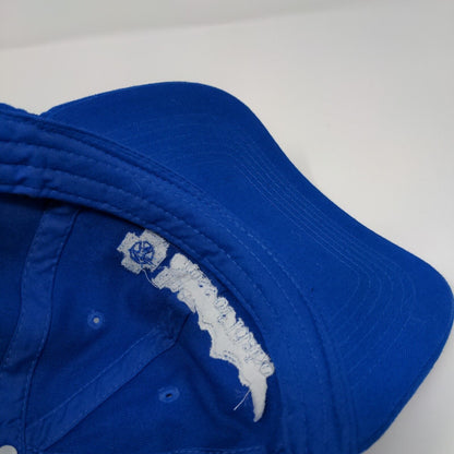 Blue Cross of Idaho Slideback Hat Blue OSFA Adjustable Vented Holes Sportsman