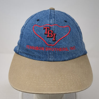TBI Tennison Brothers Inc. Slideback Hat Multicolor One Size Denim