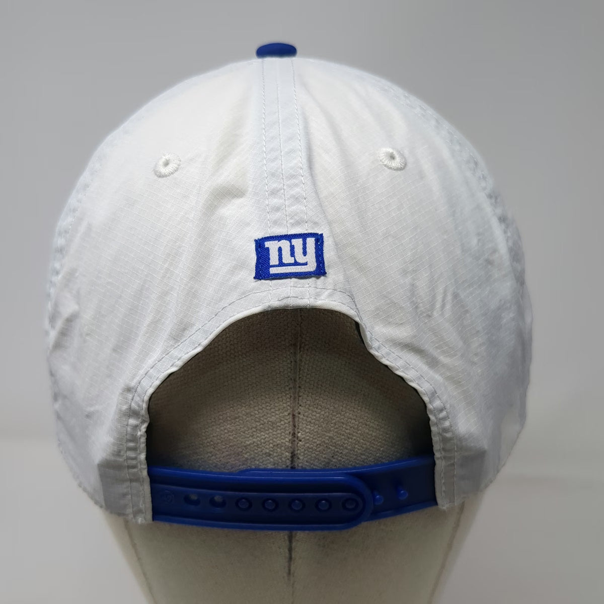 New York Giants NFL '47 5 Panel White Blue One Size Nylon Rope Snapback Hat