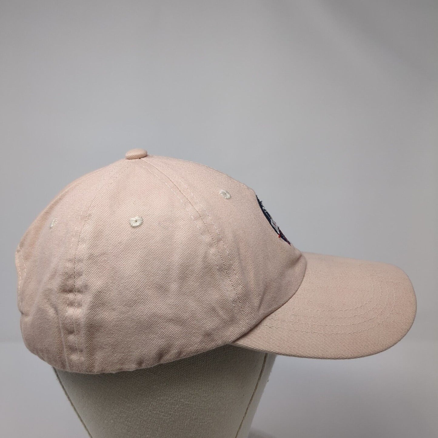NASA Slideback Hat Tan One Size Adjustable Embroidered Prairie Mountain