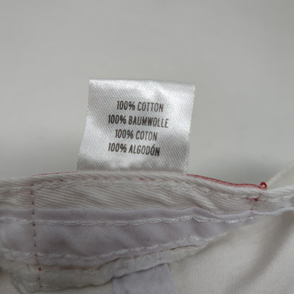 American Needle Slideback Hat White One Size Adjustable Solid 6 Panel