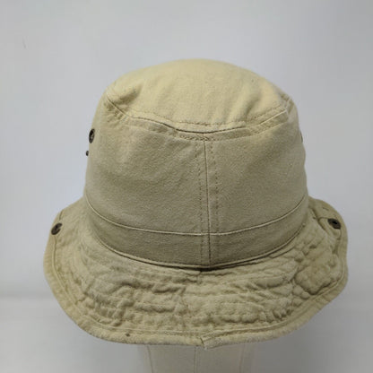 Orlando Bucket Hat Tan Adult Embroidered Adjustable Chin Strap Jacobson