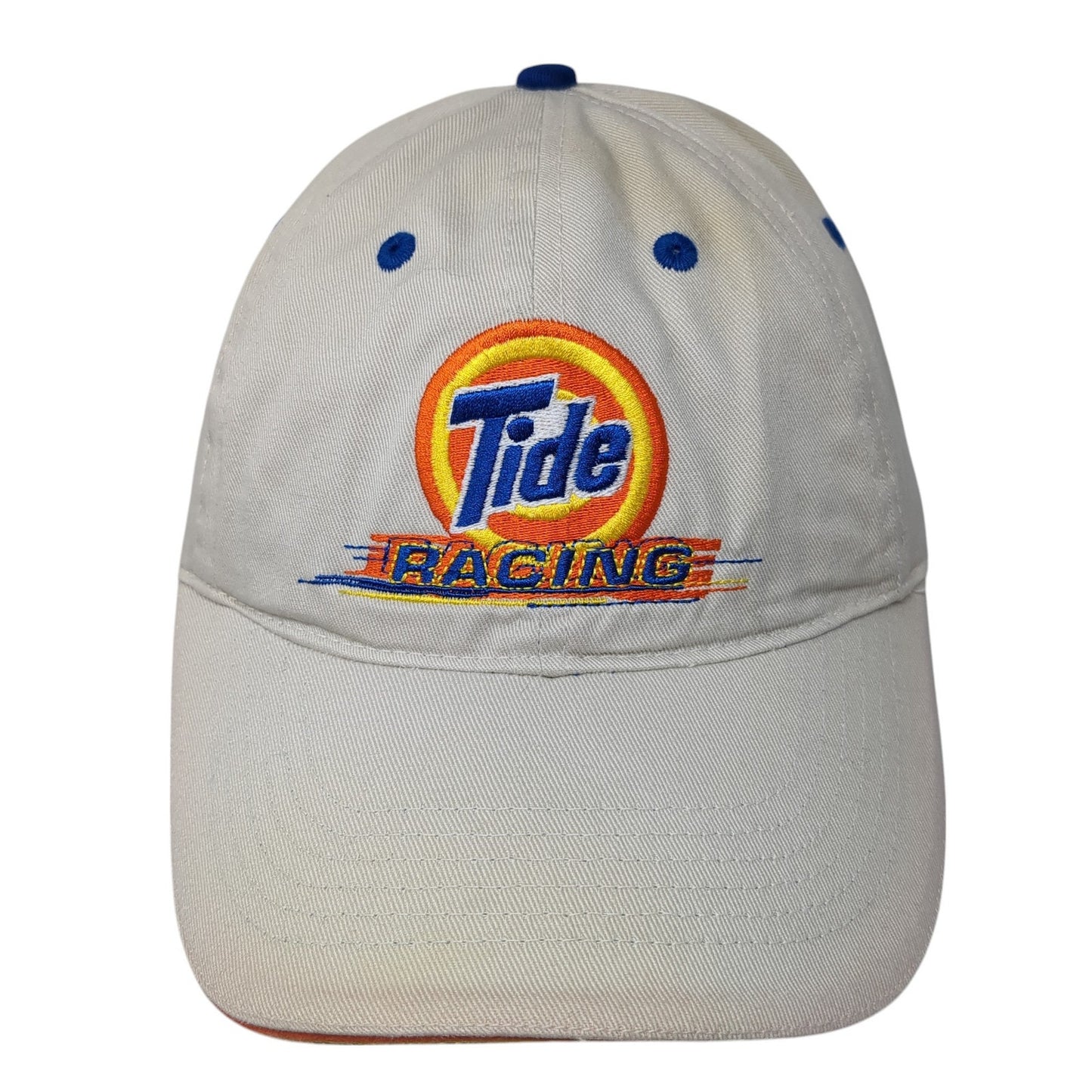 Tide Racing Downy Baseball Cap Beige One Size Adjustable Embroidered 6 Panel