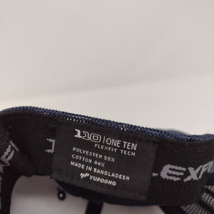 SD Snapback Trucker Hat Blue OSFA 110 Flexfit Adjustable Embroidered Mesh Back