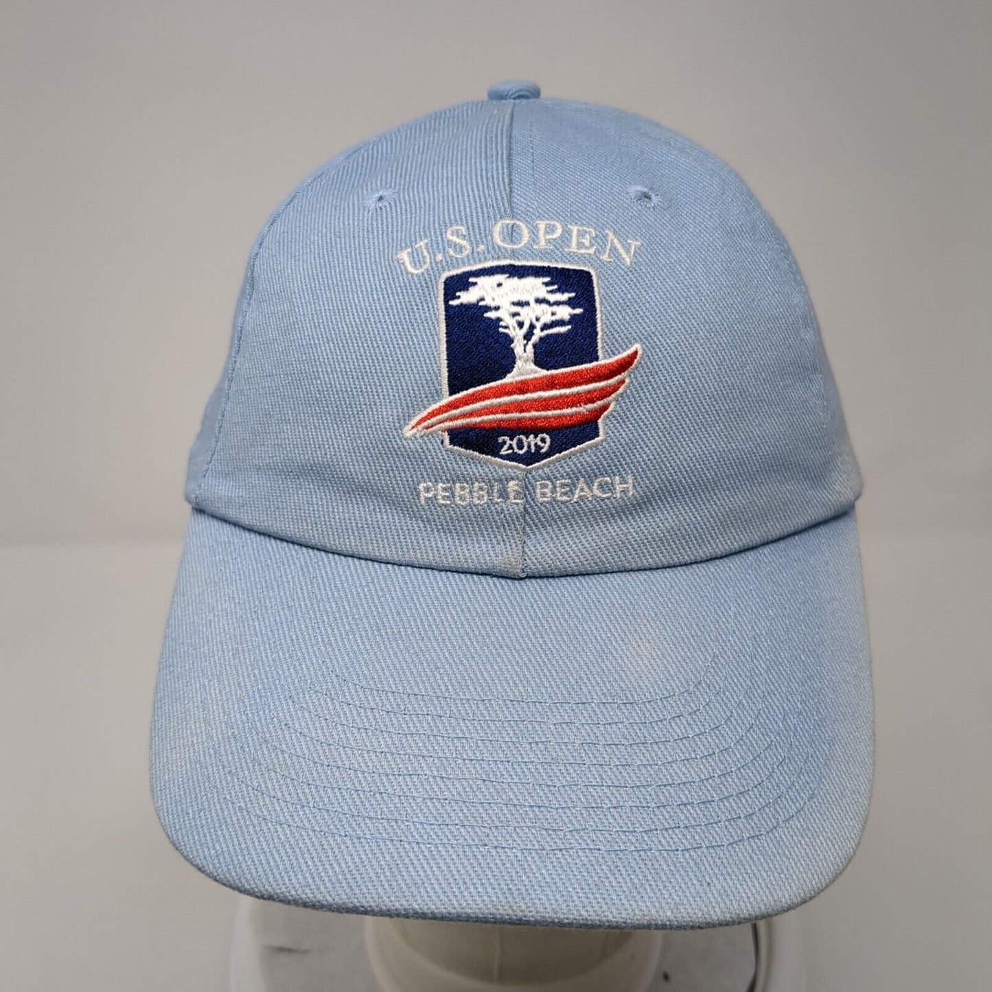 U.S. Open 2019 Pebble Beach Slideback Hat Blue One Size Adjustable USGA Member