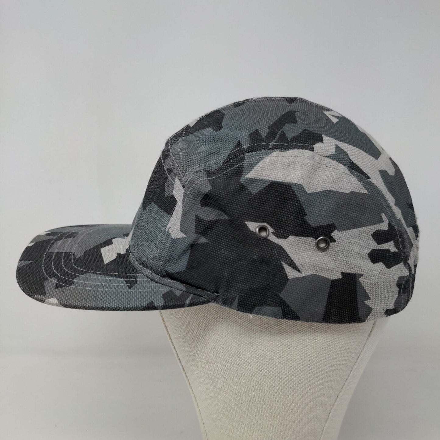 Aeropostale Men's Slideback Hat Gray Camo Size OS 100% Cotton Adjustable