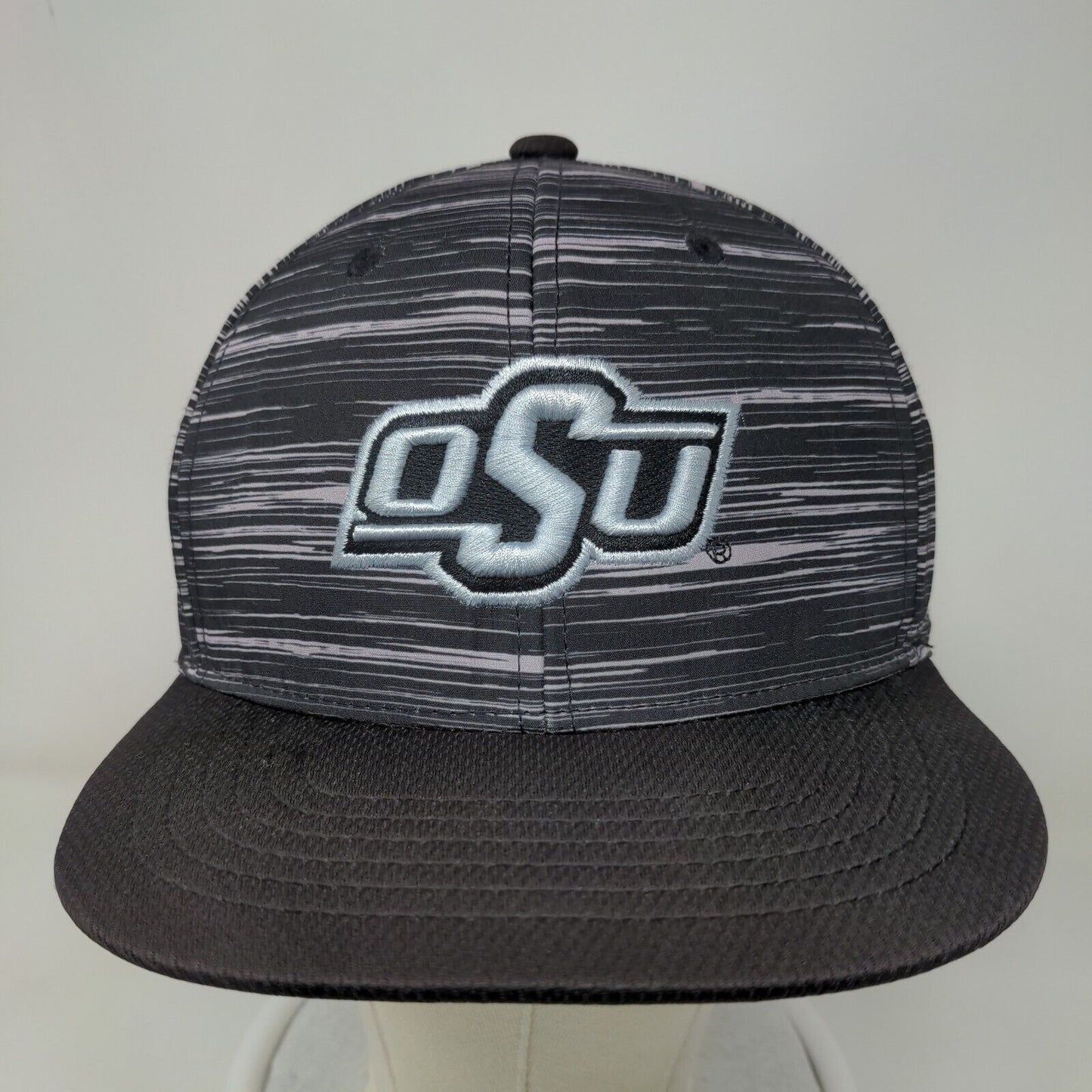 Russell Athletic Men's Snapback Hat Multicolor Striped Oklahoma State University
