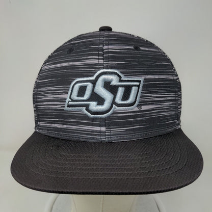 Russell Athletic Men's Snapback Hat Multicolor Striped Oklahoma State University