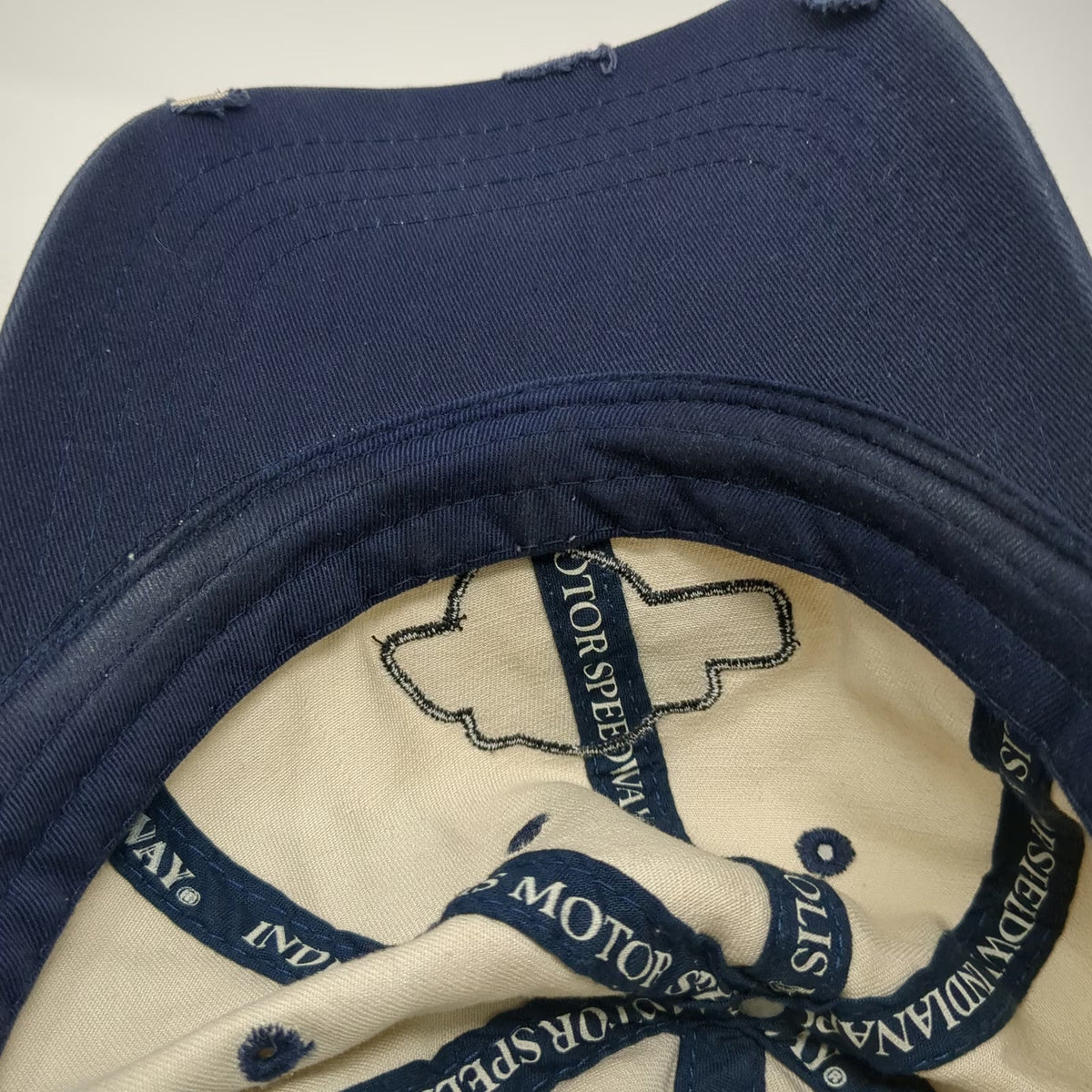 Baseball Cap Beige Blue One Size GP 09 MotoGP Centennial IMS Motor Speedway Hat