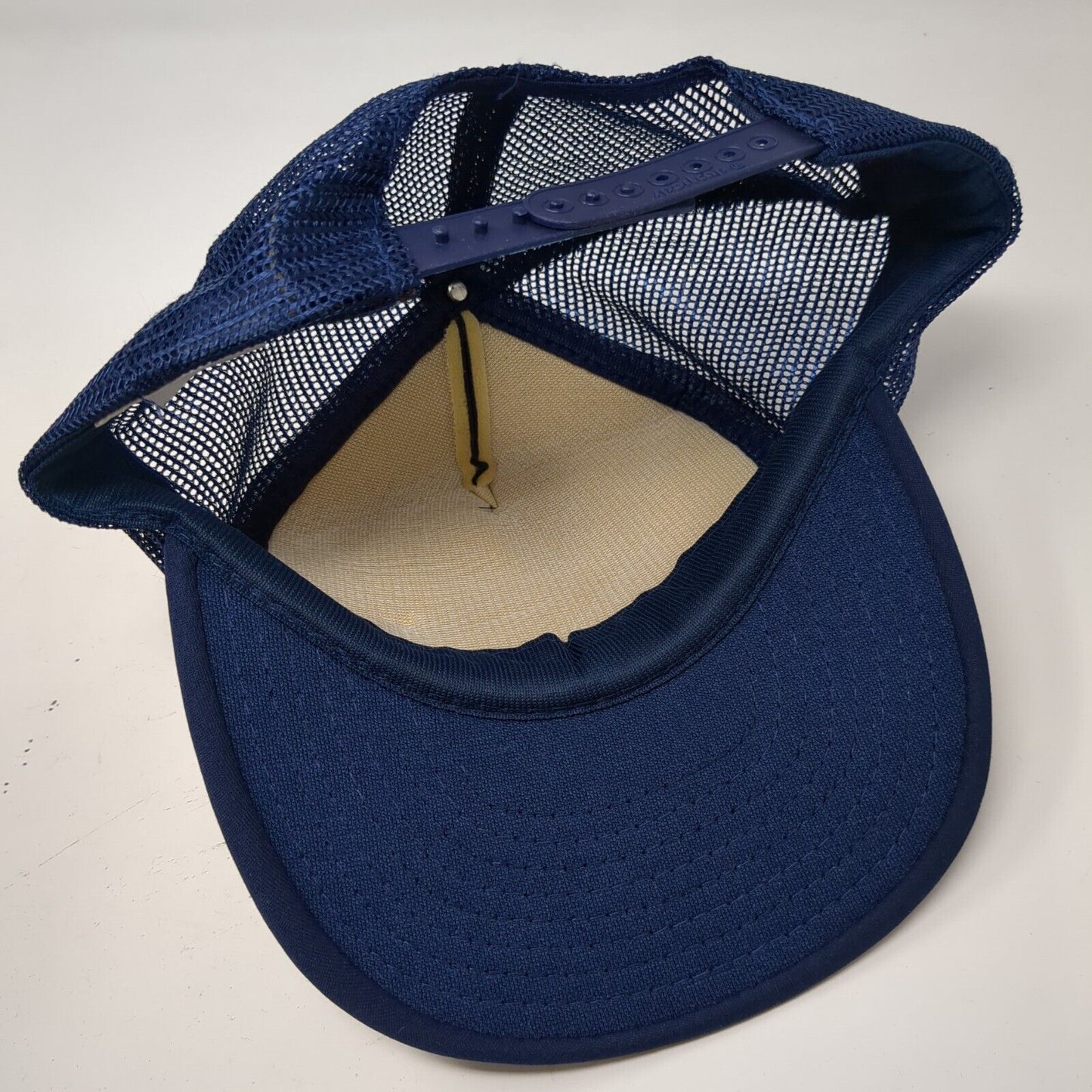 Majestic Airlines Inc Snapback Trucker Hat Blue One Size Mesh Back